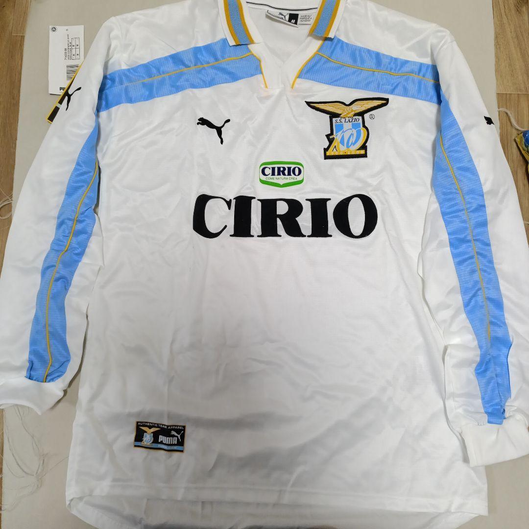 缶付き　ラツィオ 100周年 1999-2000 ホームユニフォーム 長袖　Ｍ