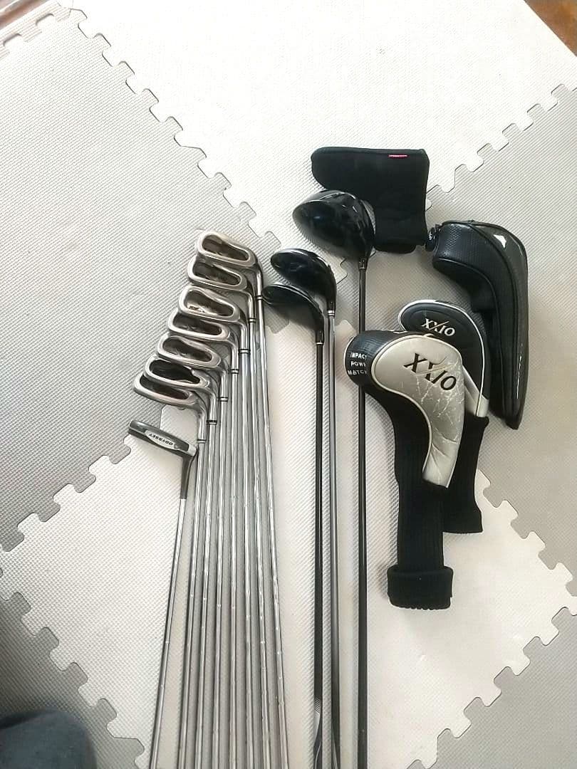 XXIO 豪華11本 ゴルフクラブセット オデッセイパター キャディバッグ付き