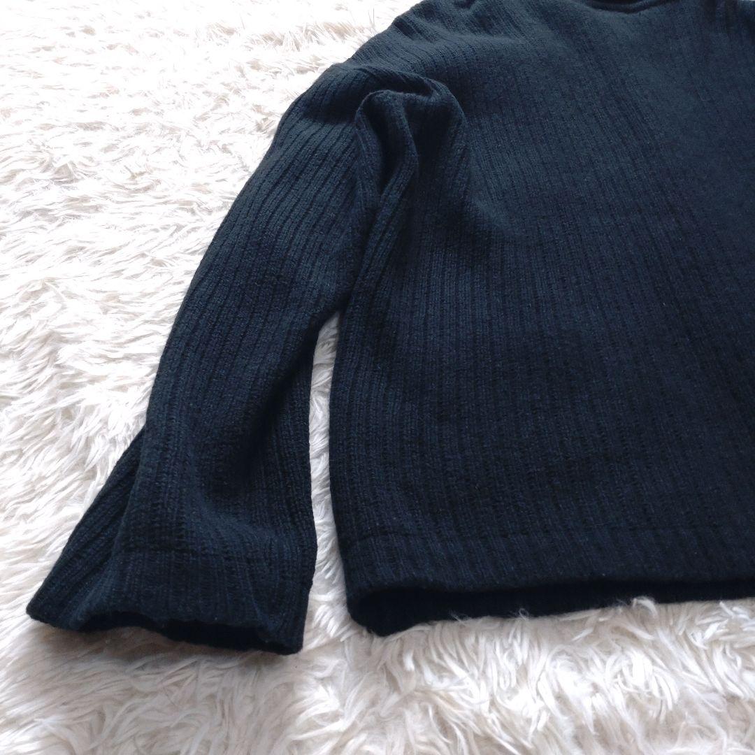 イタリア製 C.P. Company アンゴラ混 ニットカーディガン ブラック