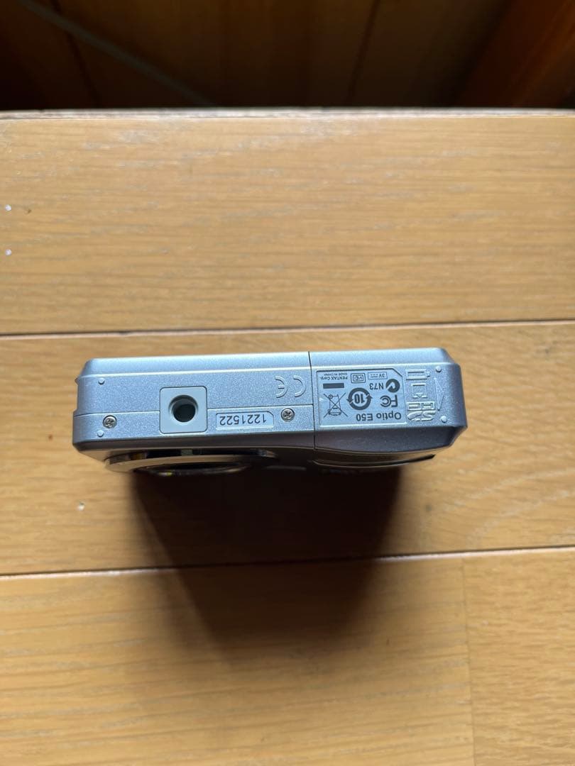 PENTAX Optio E50コンパクトデジタルカメラ 単三電池駆動！