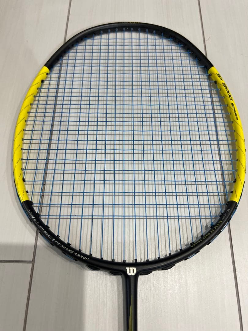 26☆Wilson バドミントン ラケット BLAZE SX9000 スパイダー