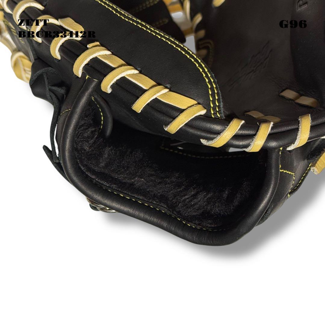 未使用品！ ZETT ゼット キャッチャー ミット 右投げ用 LH 軟式 捕手