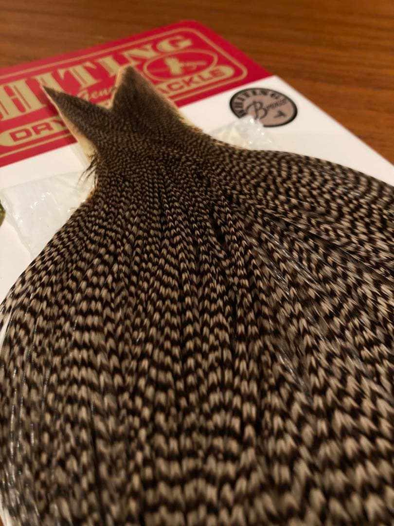 希少カラー　ホワイティングファーム　ハックル　未使用　WHITING