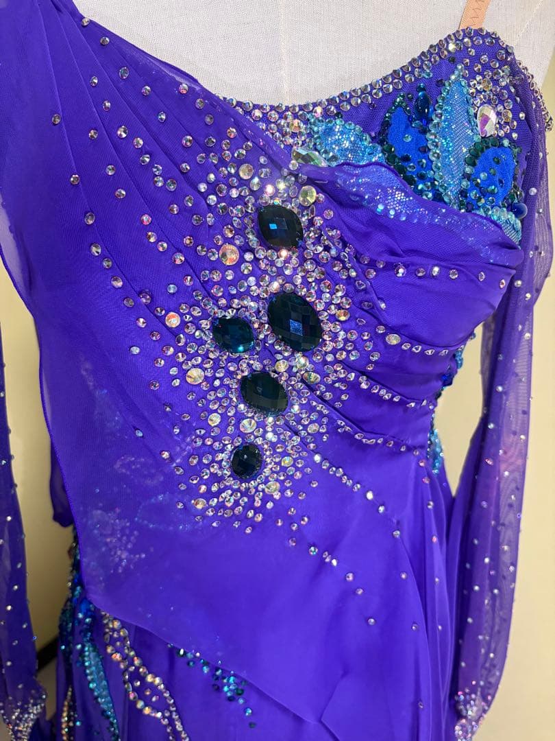 【最終お値下げ】白樺ドレス ✳︎社交ダンスドレス