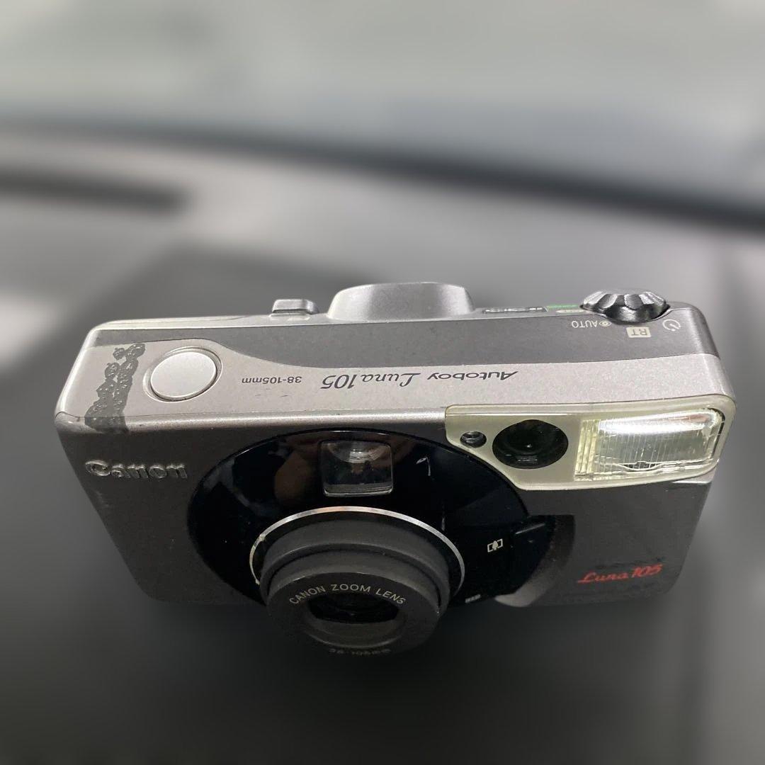【完動品】CANON キャノン Autoboy Luna 105 フィルムカメラ