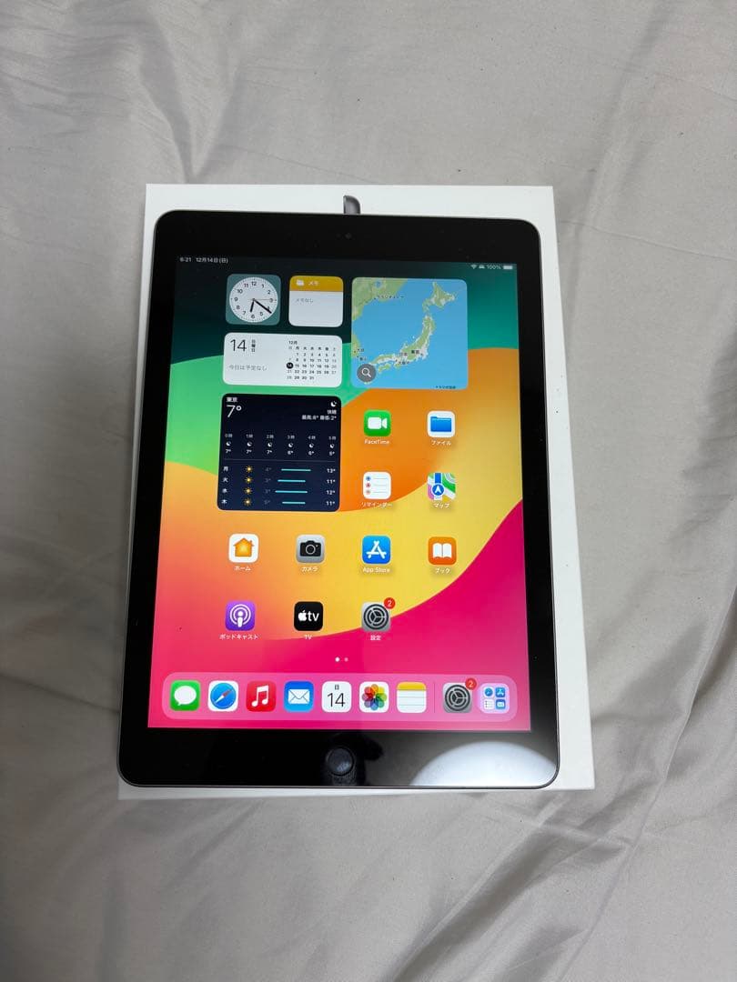 Apple ipad 第6世代 128GBバテッリ容量96%