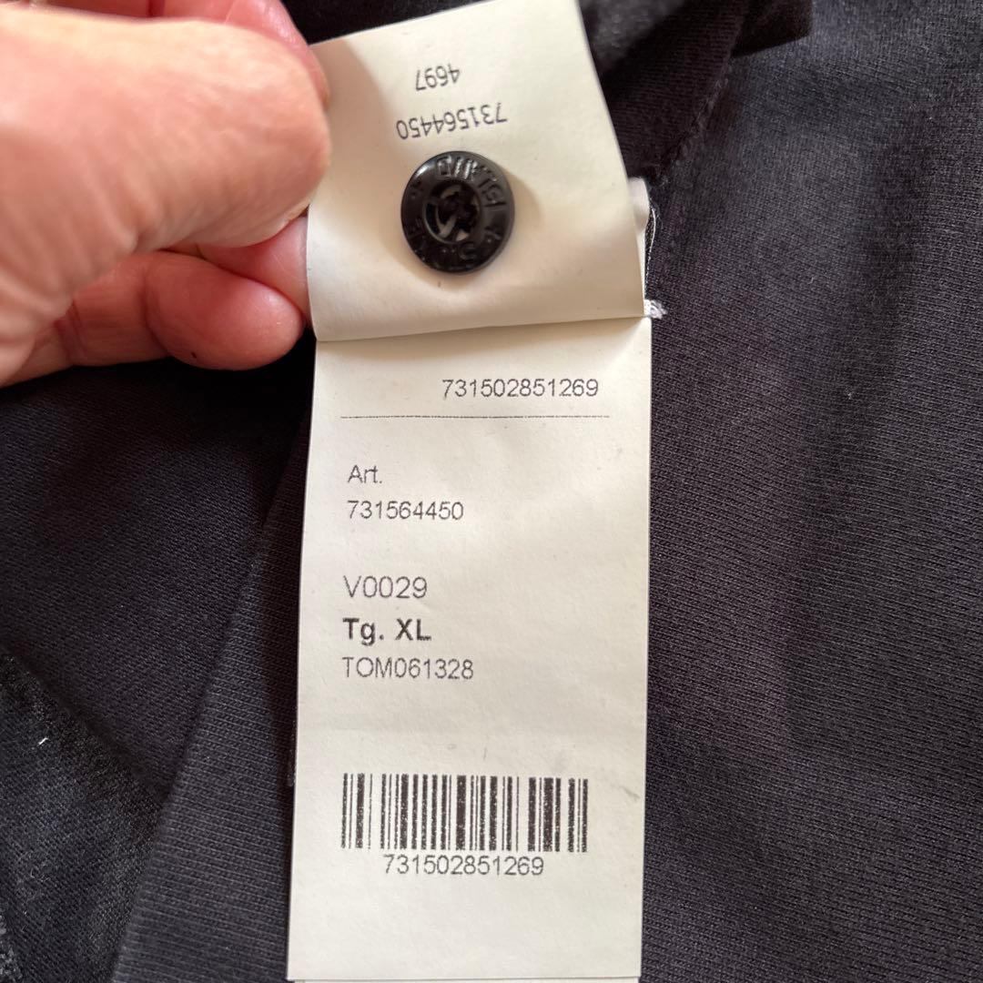 STONE  ブラック ロングスリーブ Tシャツ