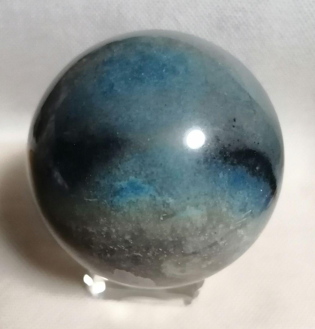 【新品】ブルーの濃淡を楽しめる　大きめトロレアイトスフィア　10-29