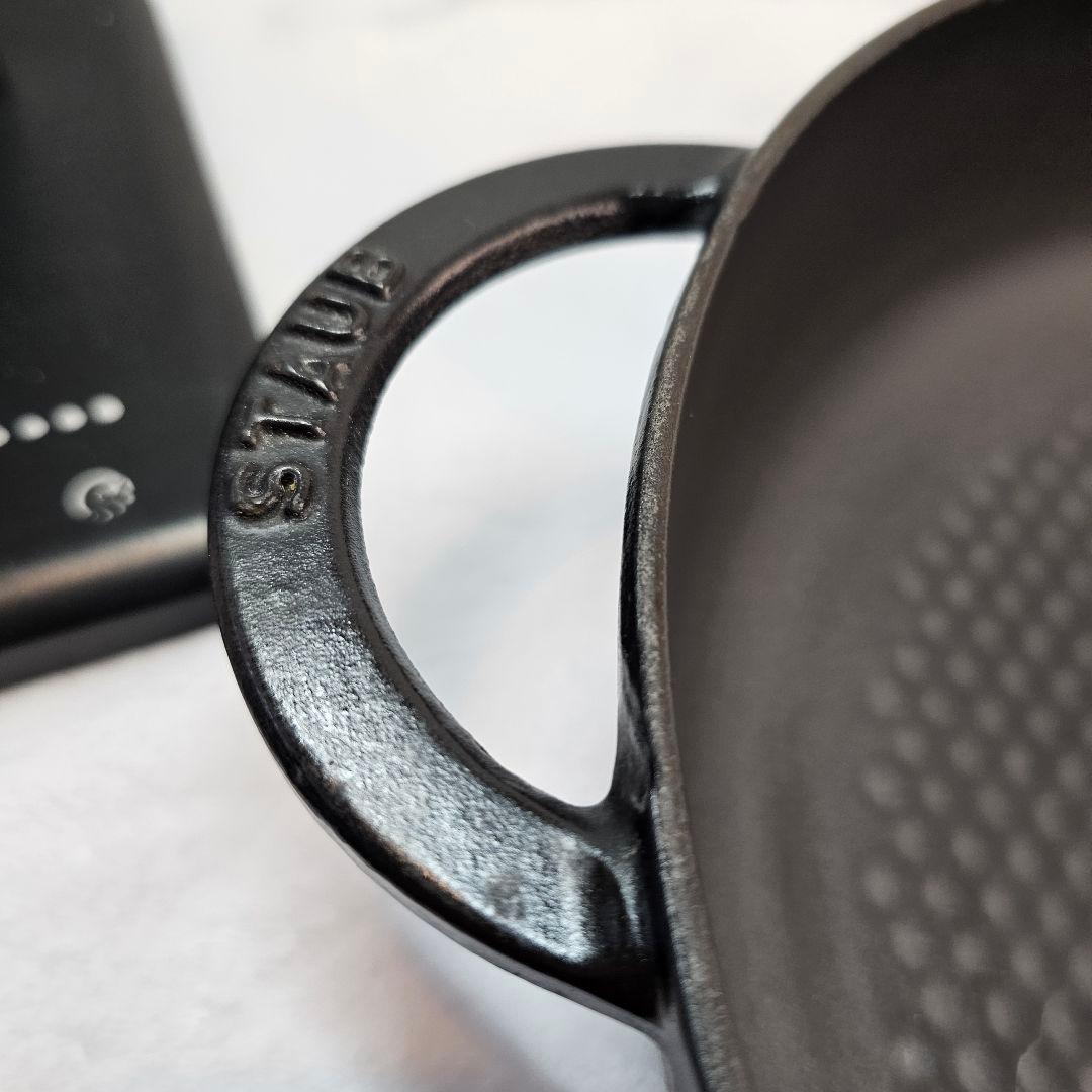 専用 STAUB ストウブ 28CM ニダベイユ ソテーパン ブラックすき焼き鍋
