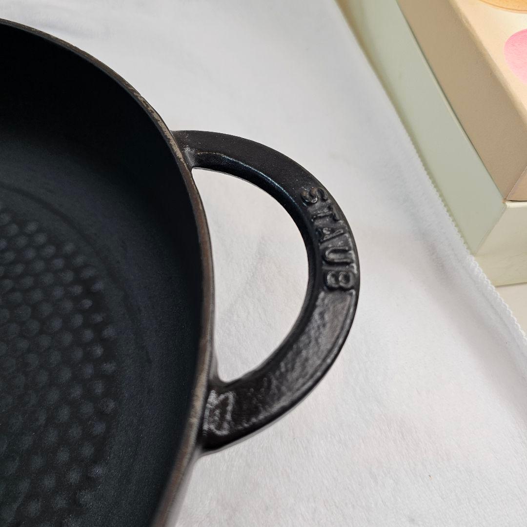 専用 STAUB ストウブ 28CM ニダベイユ ソテーパン ブラックすき焼き鍋