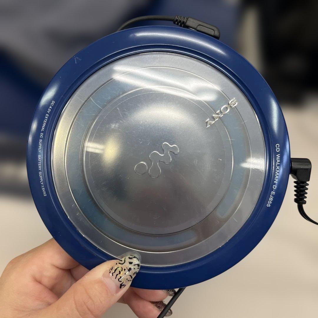 SONYポータブルCDプレーヤー　ウォークマンD-EJ855 WALKMAN