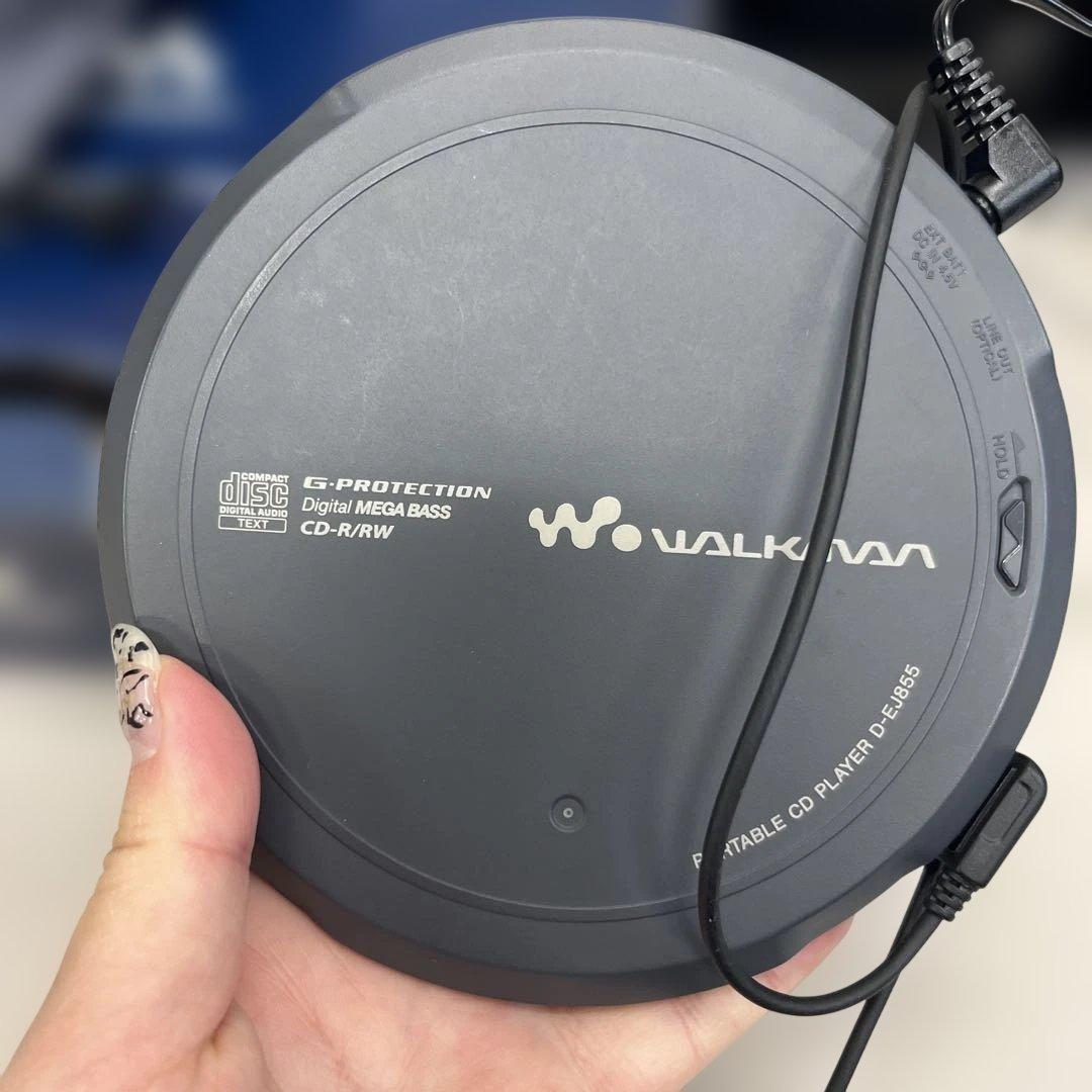 SONYポータブルCDプレーヤー　ウォークマンD-EJ855 WALKMAN