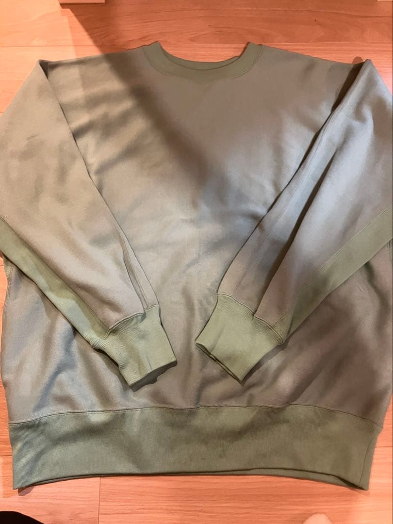 nanamica QUAL グリーン スウェット L