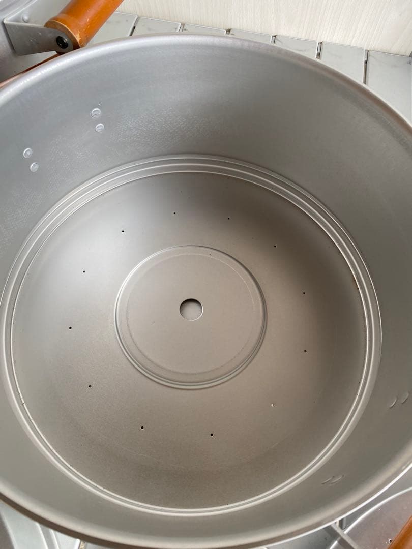 ホクセイ　3段　ジェットスチーマ　蒸し器　30cm アルミ製　蒸籠　セイロ