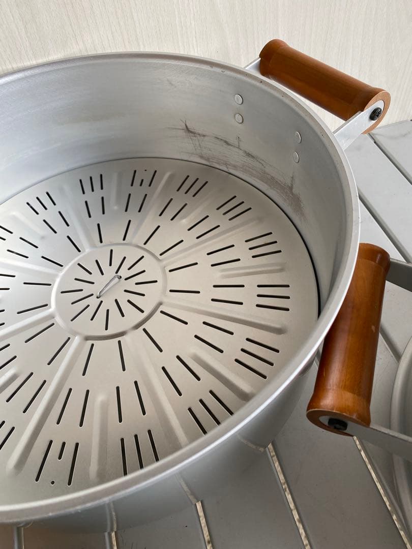 ホクセイ　3段　ジェットスチーマ　蒸し器　30cm アルミ製　蒸籠　セイロ