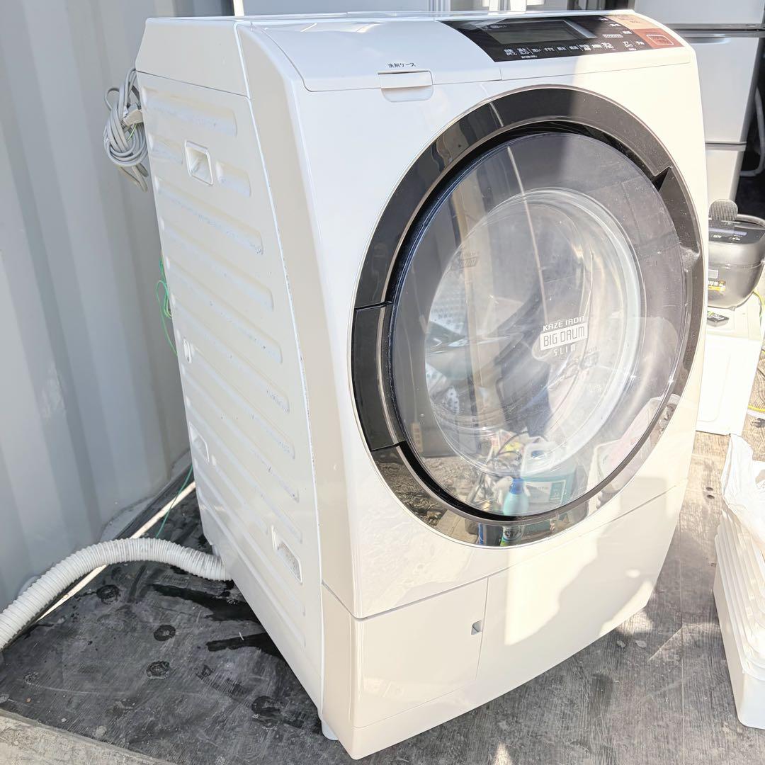 取付無料！完動品！日立熱乾燥搭載！スタンダードタイプ 11kgドラム式洗濯機