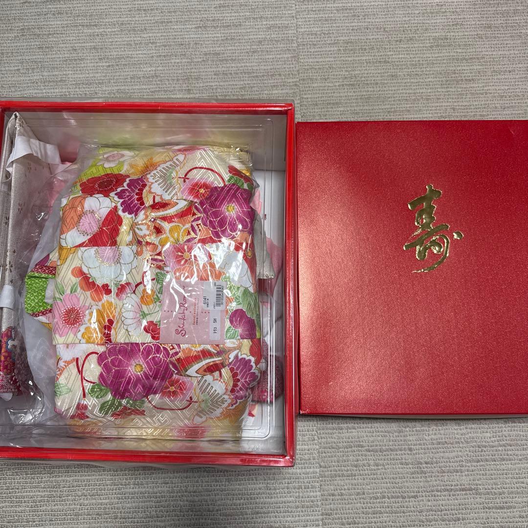 ほぼ新品 七五三 7歳 フルセット