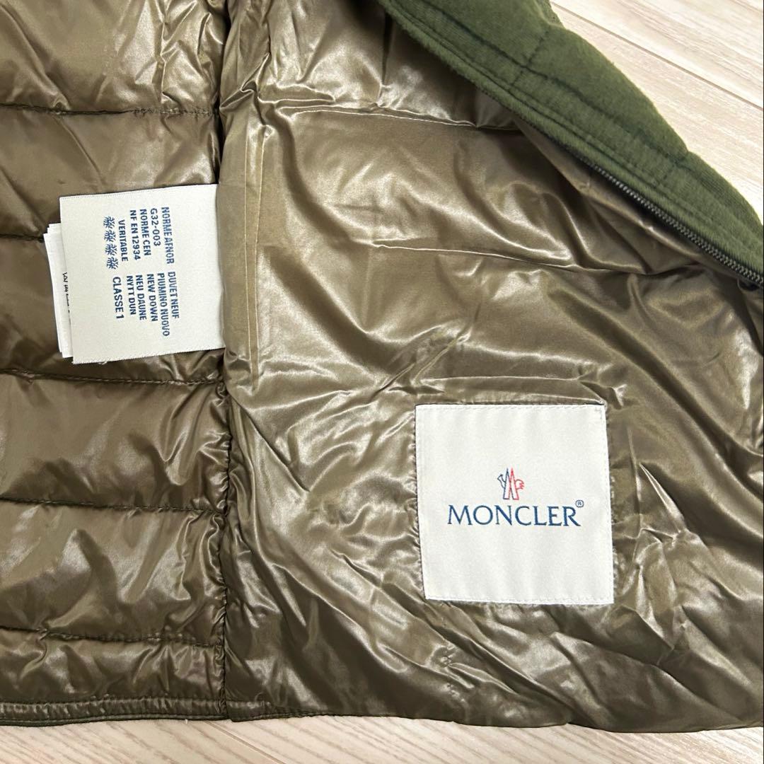 【お買得・中古品】モンクレール　ライトダウンベスト