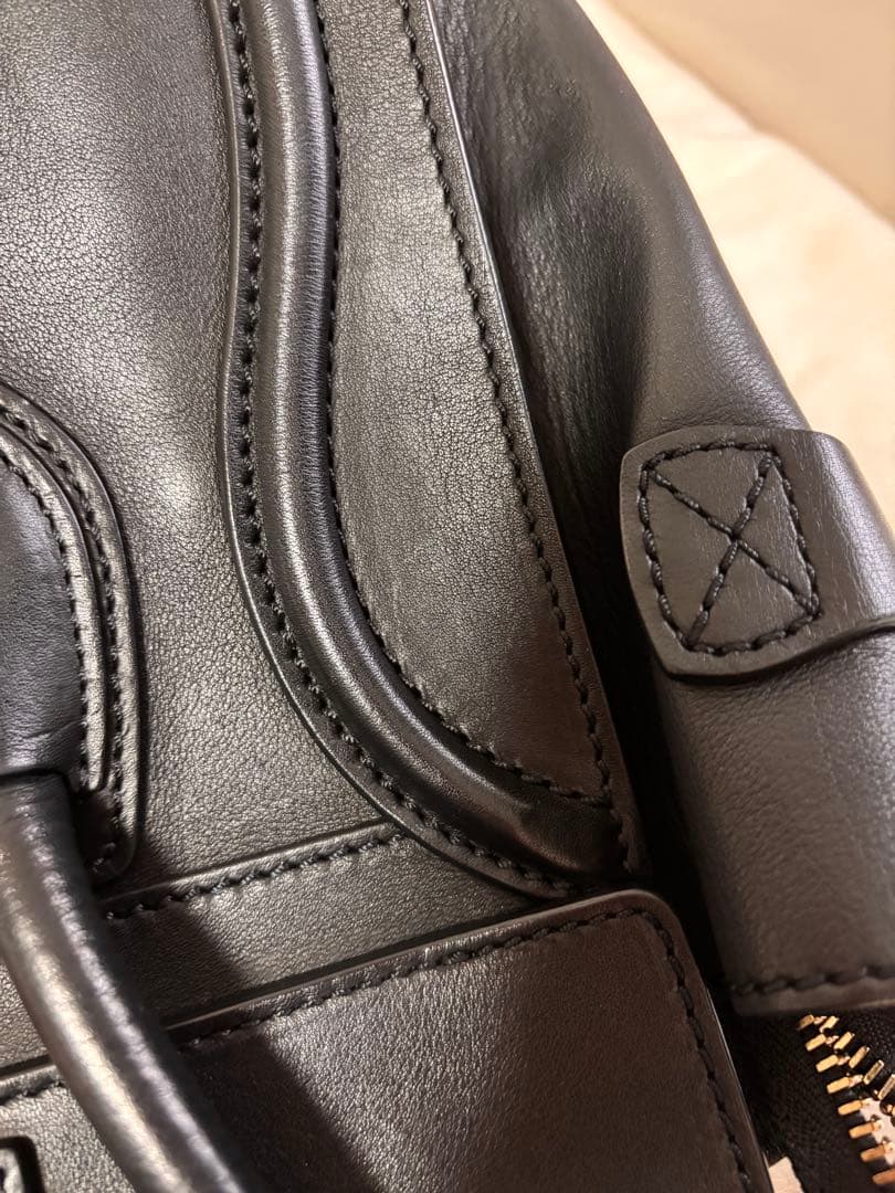 美品CÉLINE セリーヌ ラゲージ マイクロショッパー ハンドバッグ