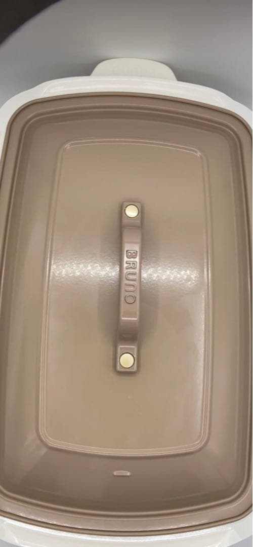 BRUNO ホットプレートグランデサイズ 直営店限定　ピンクベージュ