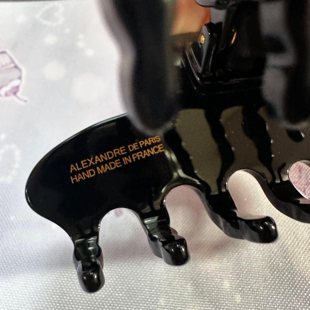 ALEXANDRE DE PARIS パール　ヘアクリップ　Mサイズ