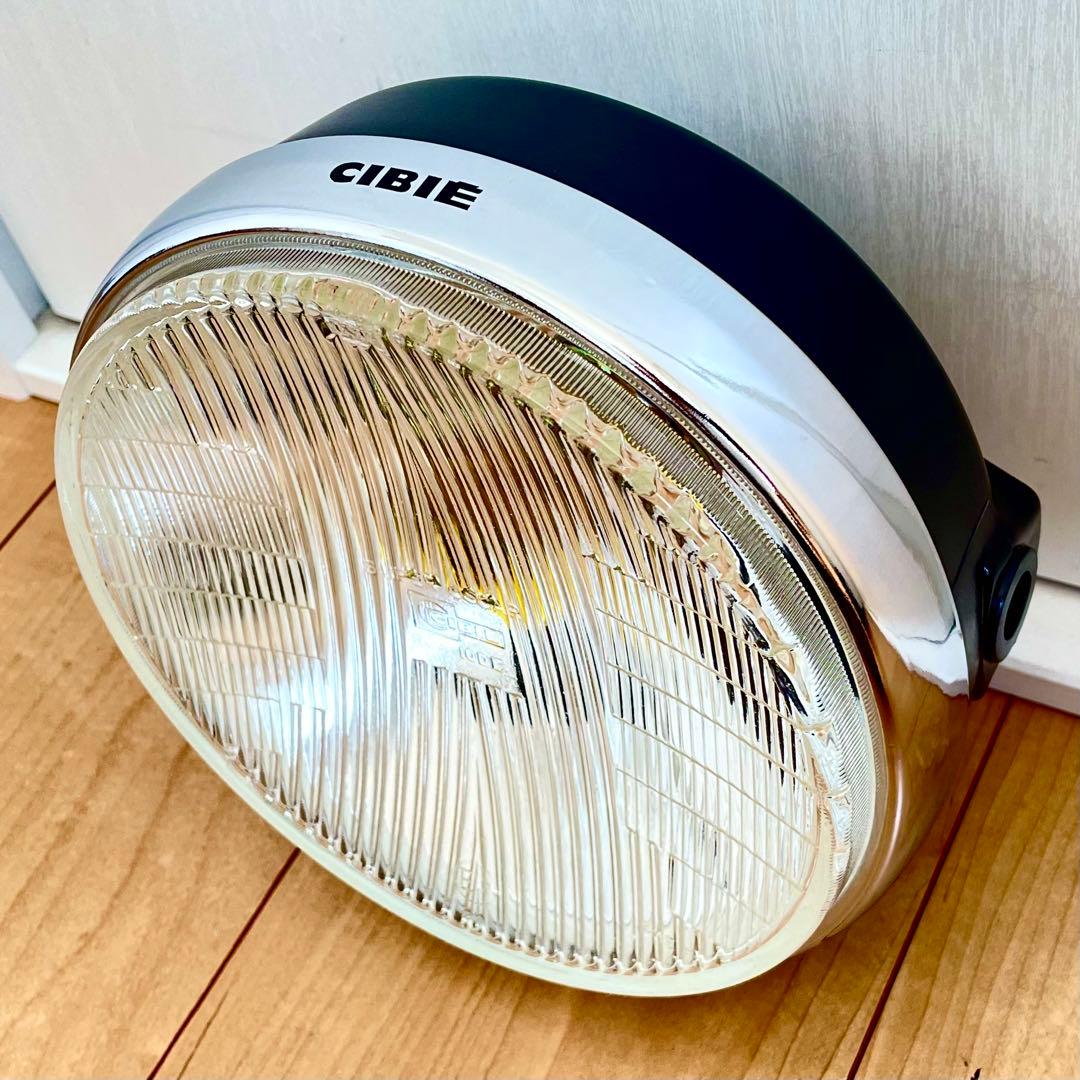 爺倶楽部！　極美品 シビエ 凹み ヘッドライト 当時物 CIBIE