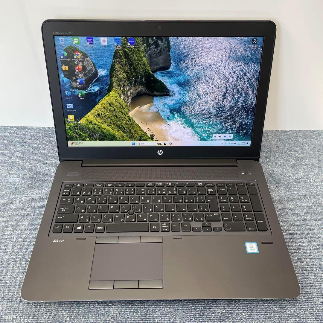 HP Zbook エイチピーメモリ64G　オフィス2021　爆速SSD512G