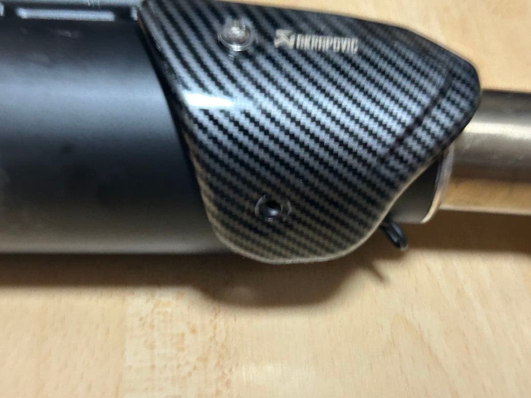 ZX10R 2011-2015用 アクラボビッチ風 マフラー 純正のまま取付可能