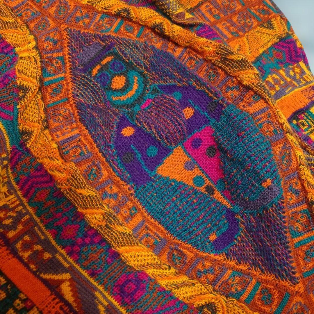 美品 激レア 希少 coogi クージー 3D knit ウール オーストラリア