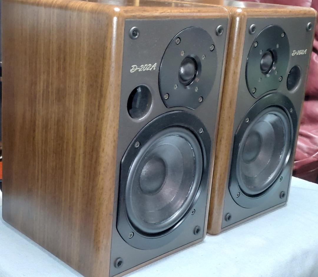 (動作品/エッジ交換済) Onkyo D-202A ブックシェルフスピーカーペア