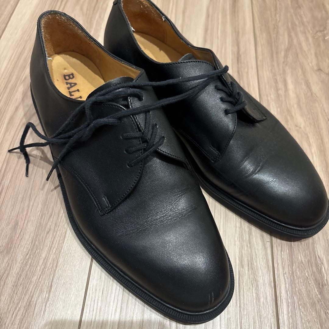 BALLY 黒 レザー シューズ EU40