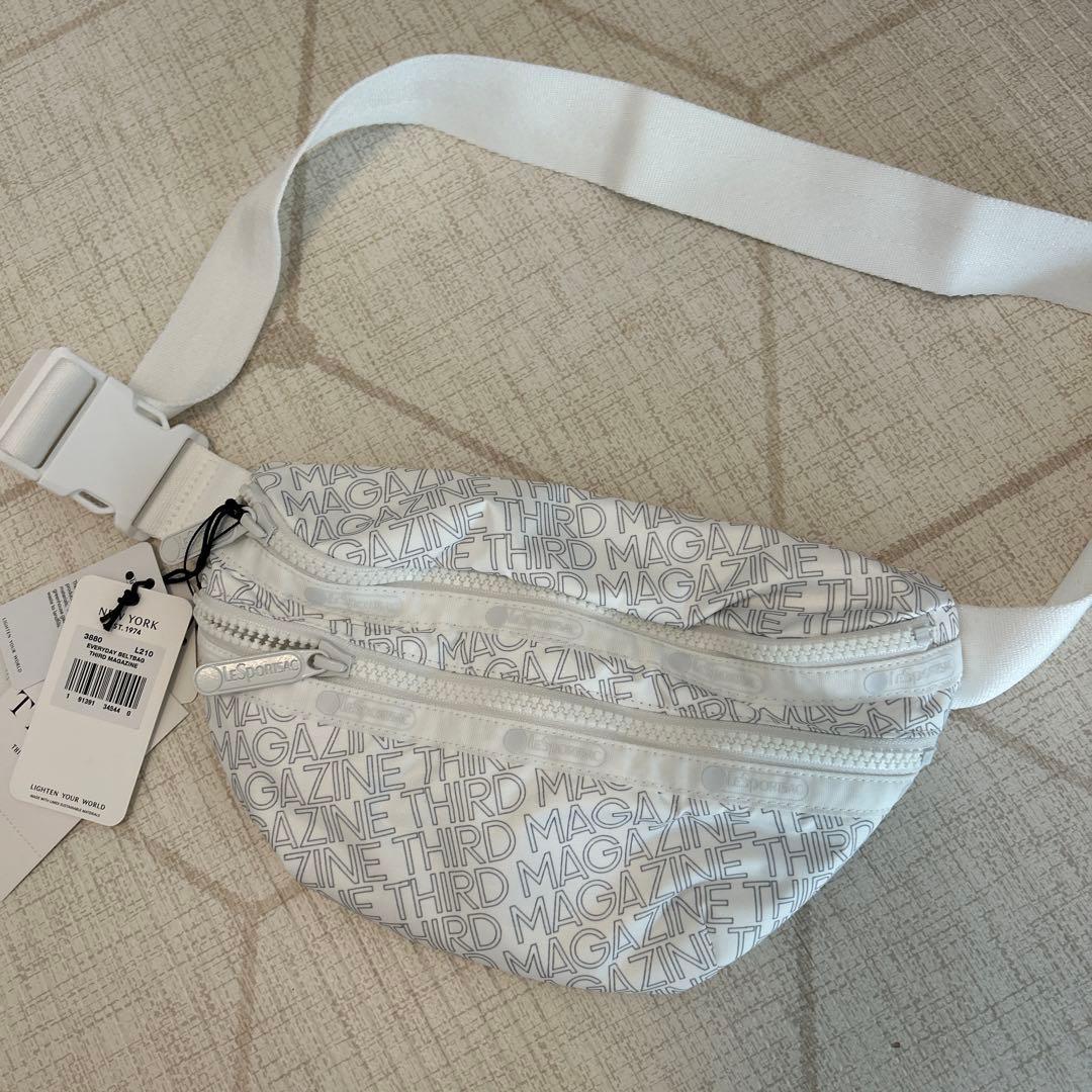 【新品未使用タグ付き】サードマガジン　レスポートサック　ベルトバックボディバッグ