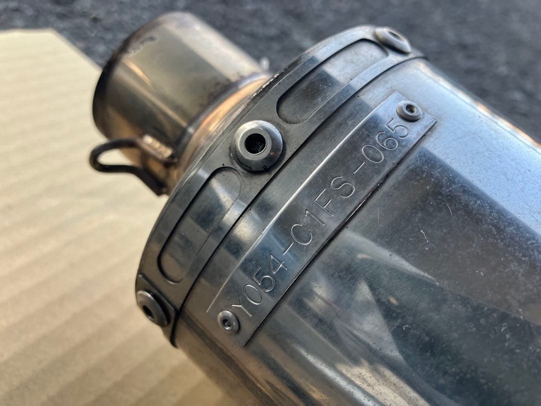 マジェスティS ビームス　JMCA認定マフラー SG28J外し