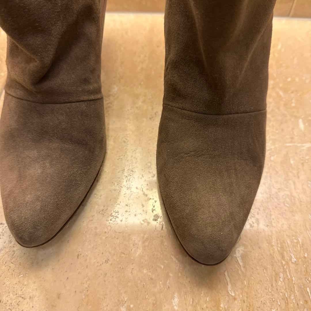 ネブローニ スエード　ショートブーツ 37