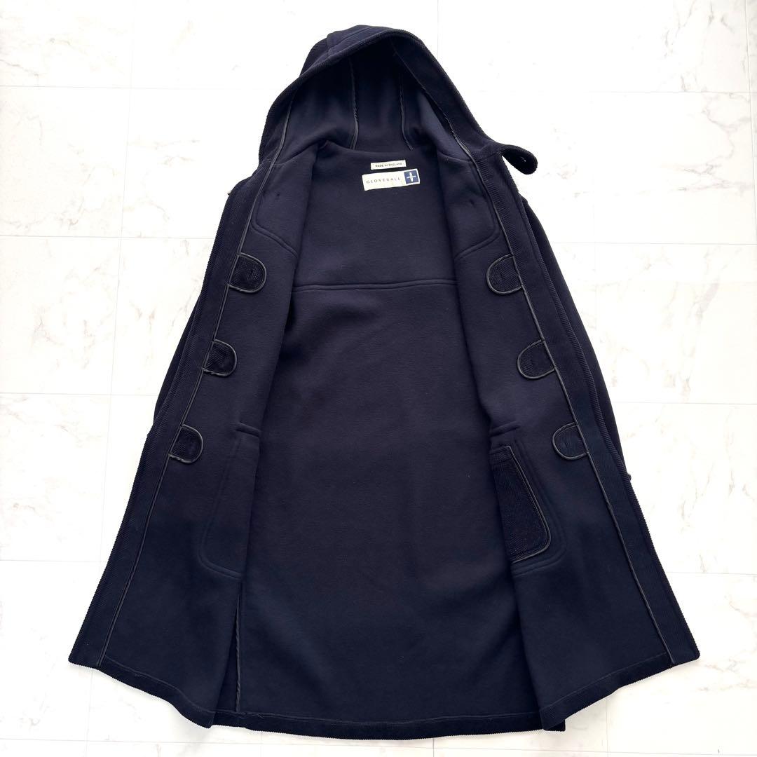 グローバーオール キングストン ムーアブルック ダッフルコート ロング 紺 XL