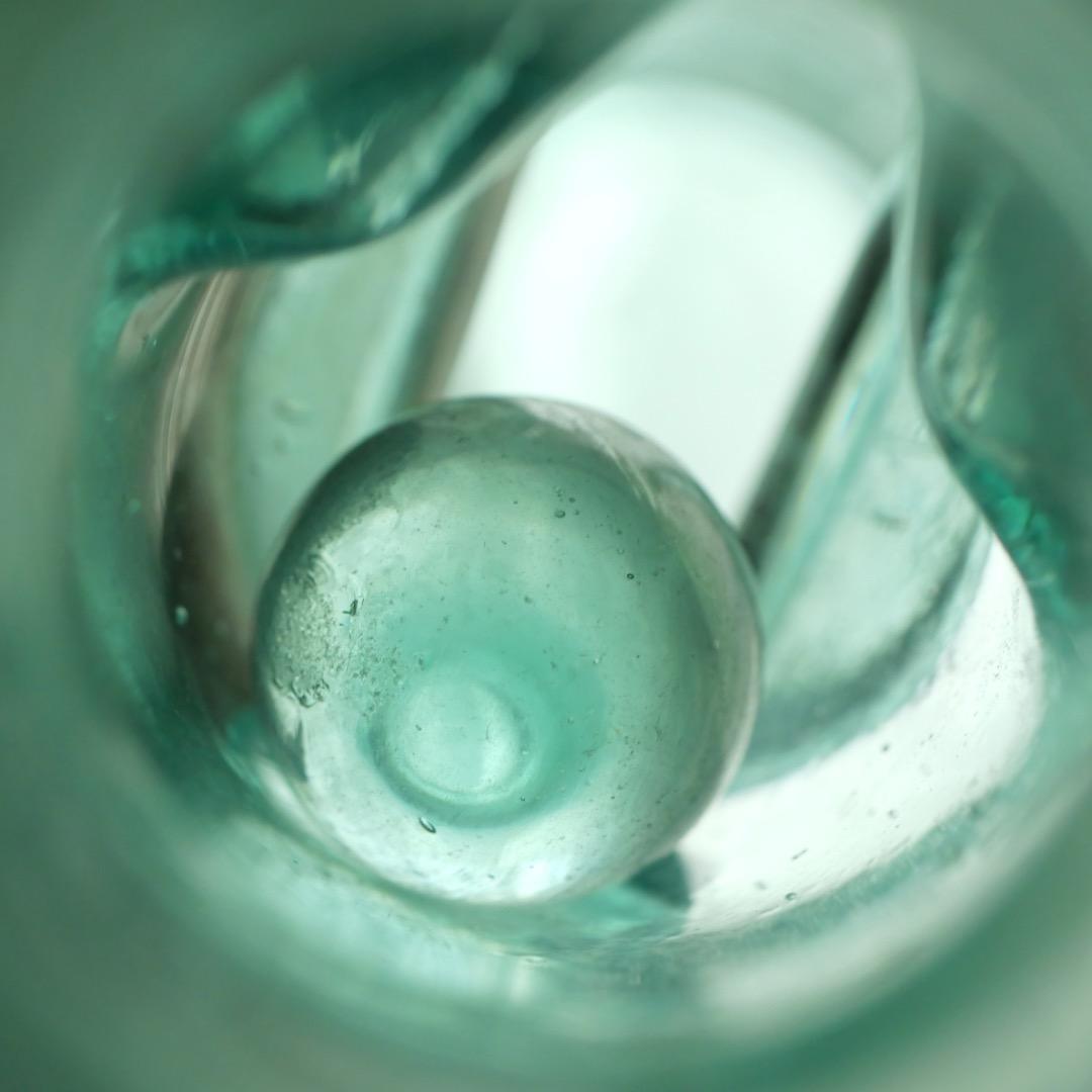 明治大正のラムネ瓶 大連・兒嶋製氷所 児嶋幸吉 兒嶋 満洲国 ガラス瓶 鳥取