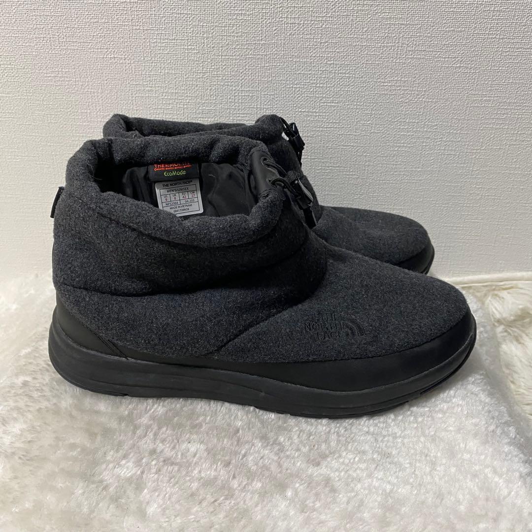 【美品】THE NORTH FACE ヌプシブーティ ダークグレー 27cm