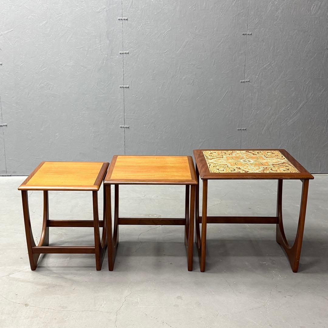 G-PLAN(ジープラン) Astro タイルトップ ネストテーブル (502)