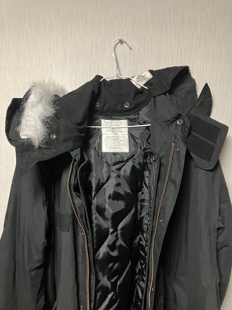 waiper m65 ブラック モッズコート ロング丈