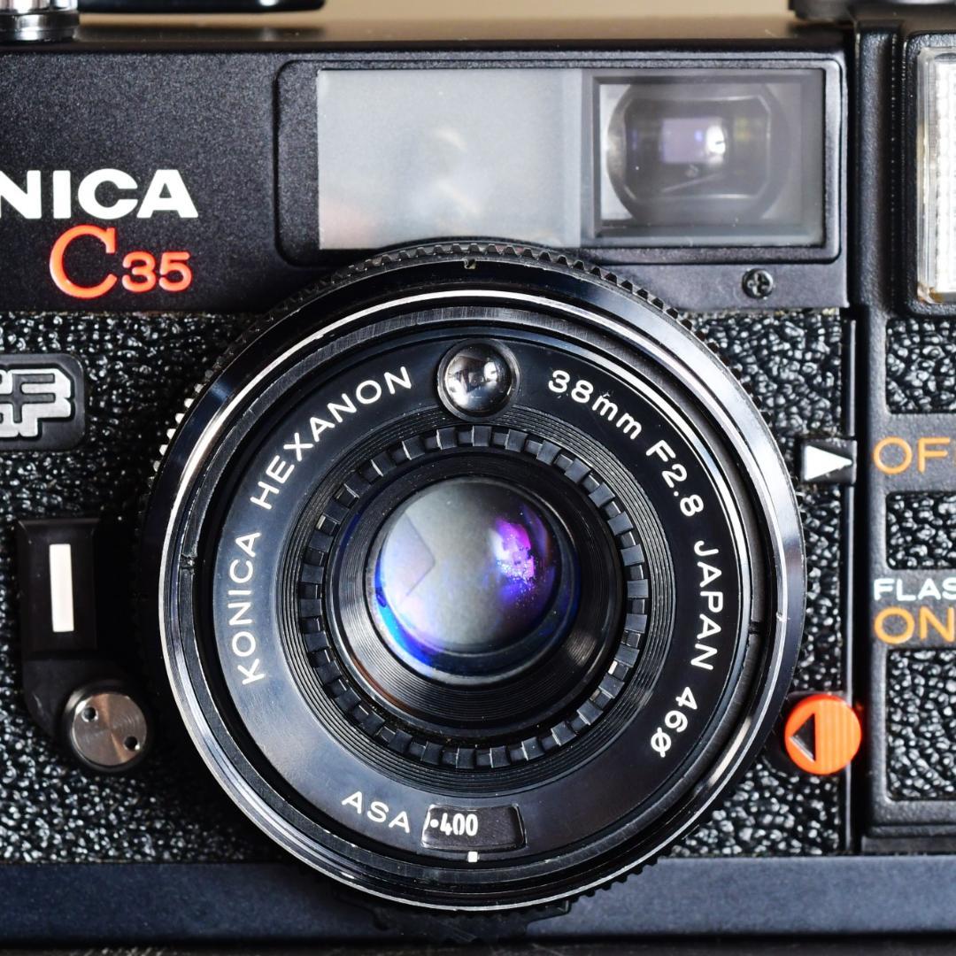 分解清掃済み 完動品☆ Konica C35 EF 初期動作保証☆