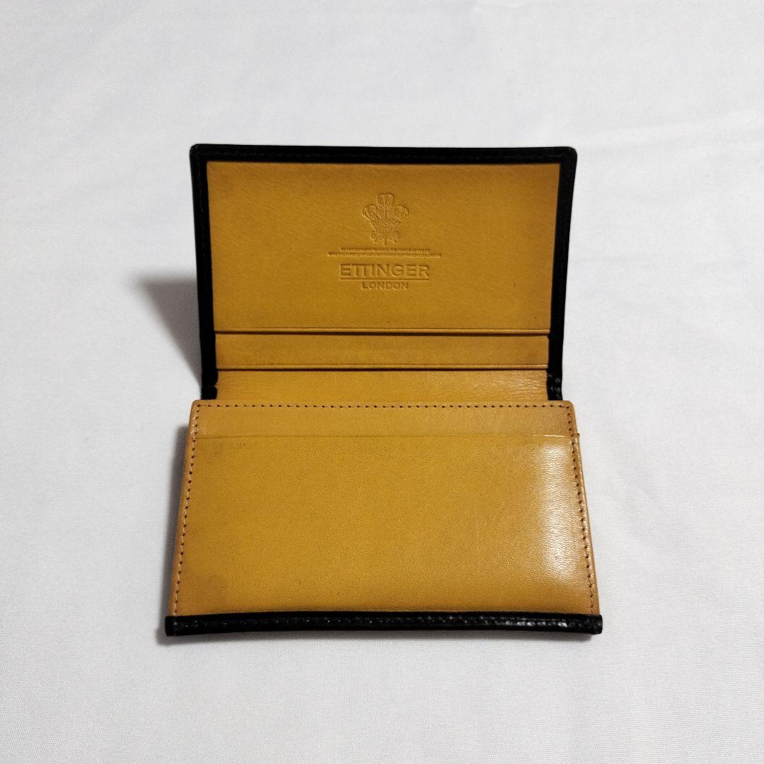 エッティンガー 名刺入れ ブラック 143JR-BK