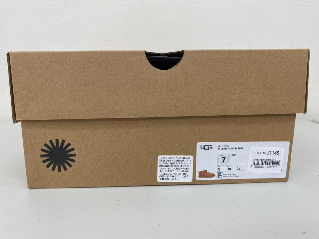 未使用品 UGG アグ クラシック ウルトラ ミニ ムートン ブーツ 24cm