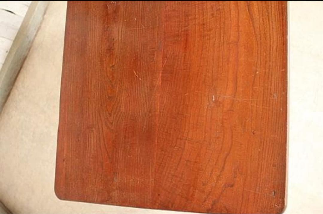 古い木製の折り畳みテーブル　ちゃぶ台　昭和レトロ　お値下げ中　お値段交渉可能です