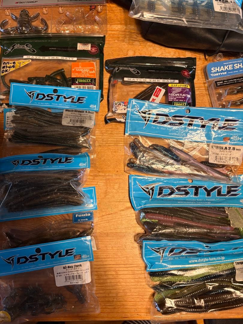 DSTYLE その他ソフトルアーセット　バッグ付