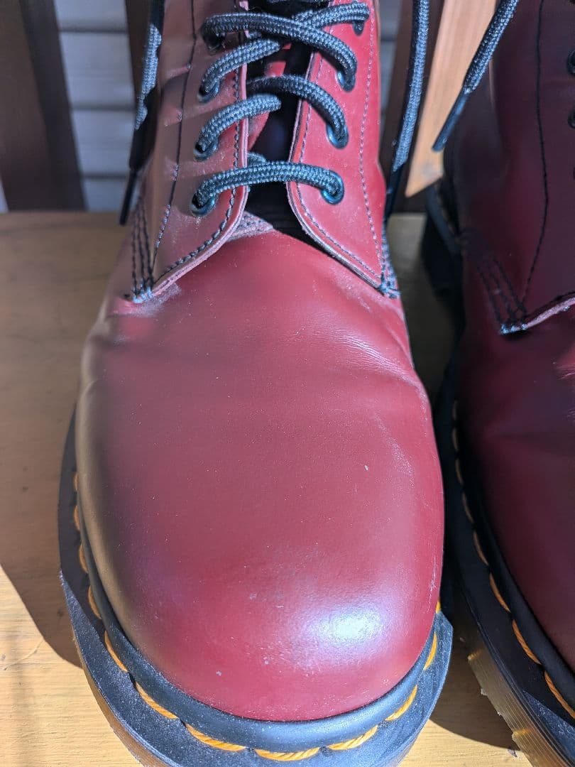 ドクターマーチン 8ホール ブーツ　UK10 29センチ チェリーレッド