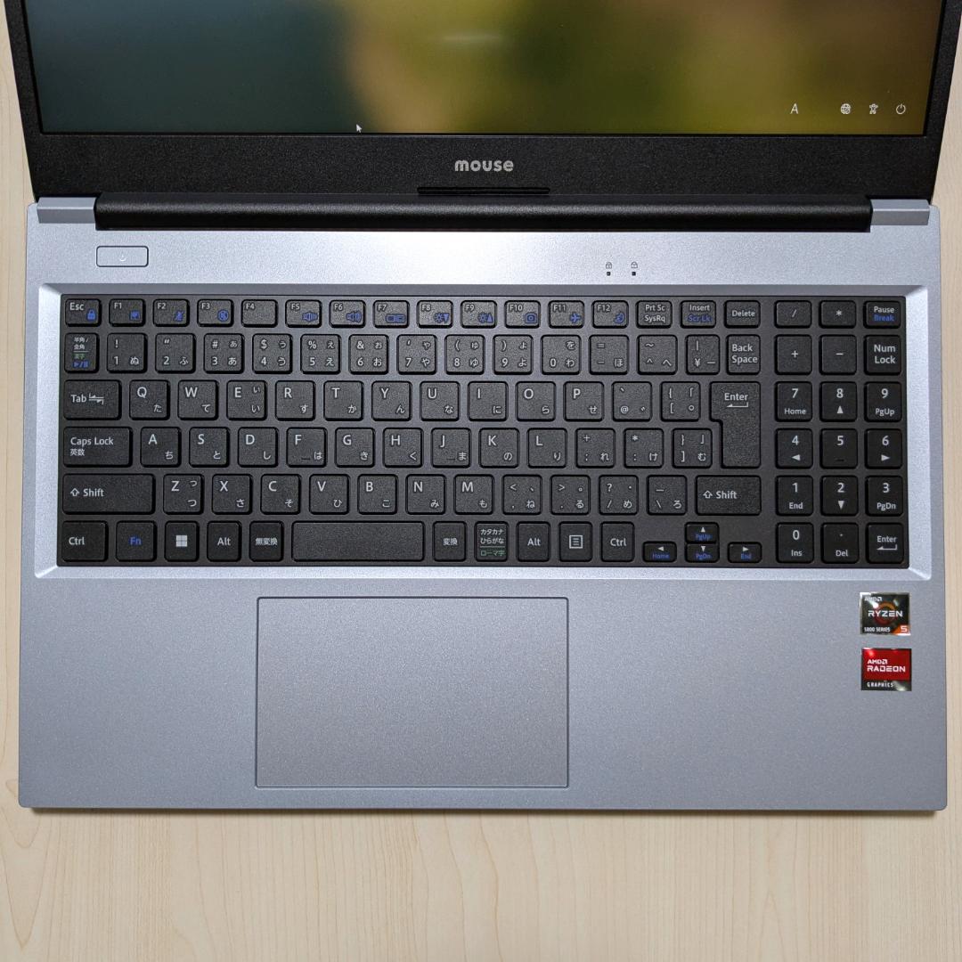 mouse マウスコンピュータ ノートPC 15.6インチ シルバー