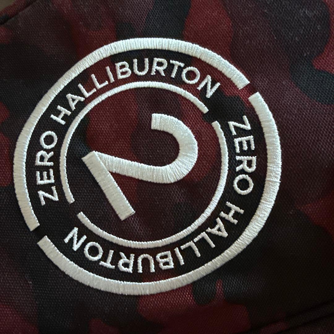 ZERO HALLIBURTON ゴルフ クラブケース レッドカモ 美品 軽量