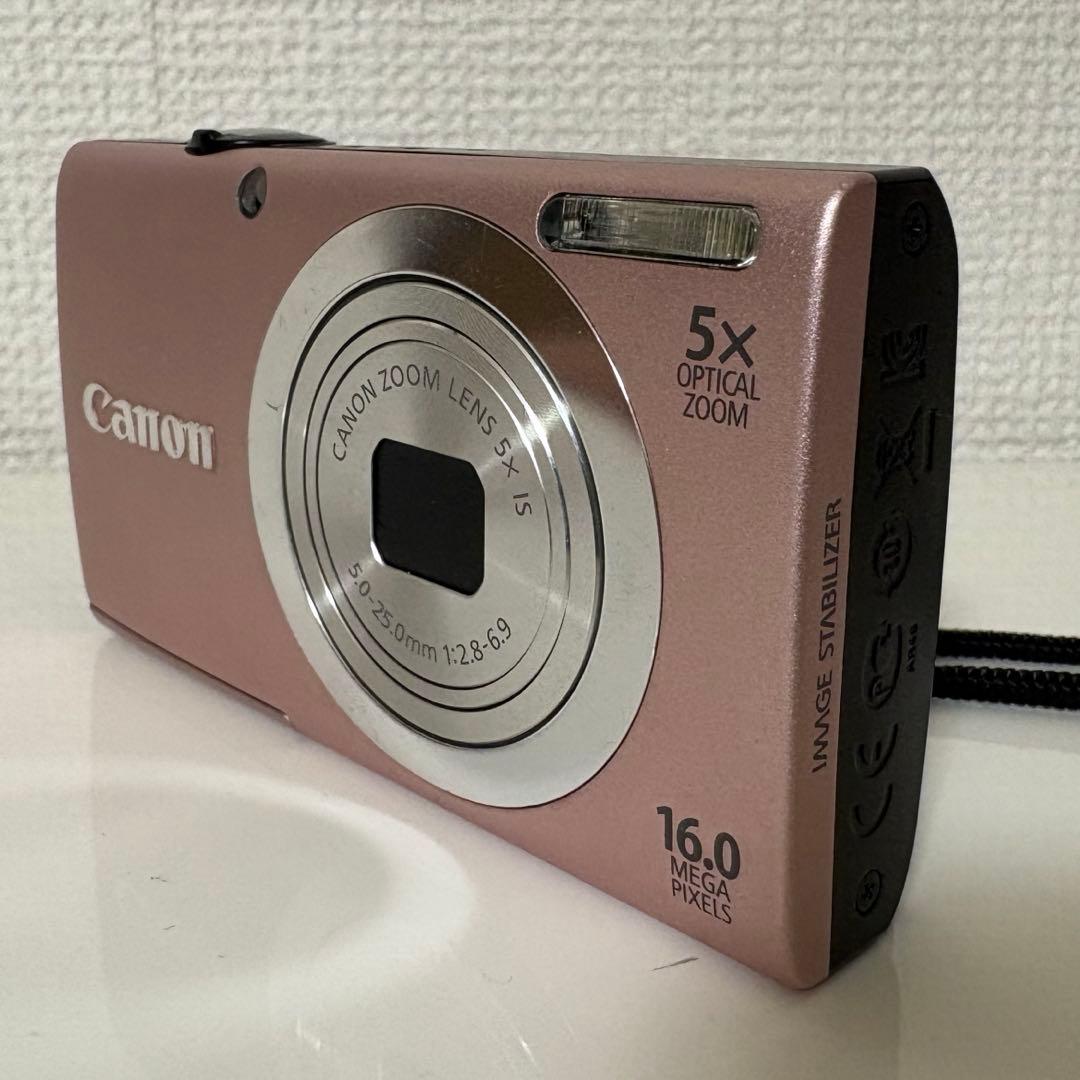 【らーめんさん専用】Canon PowerShot A2400 IS ピンク