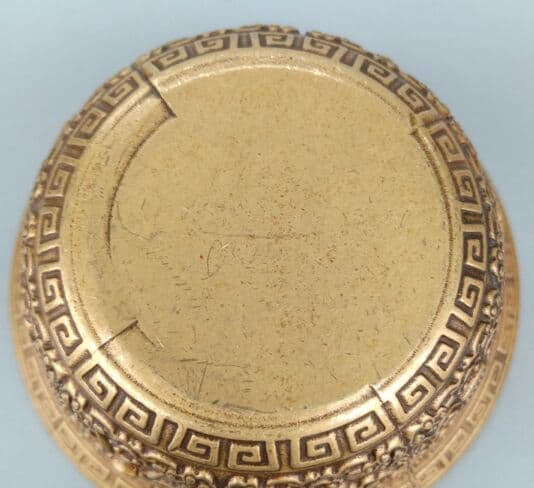 宝縁斎古玩店骨董古玩収蔵擬古黄銅純銅暗八仙器小碗老品老品