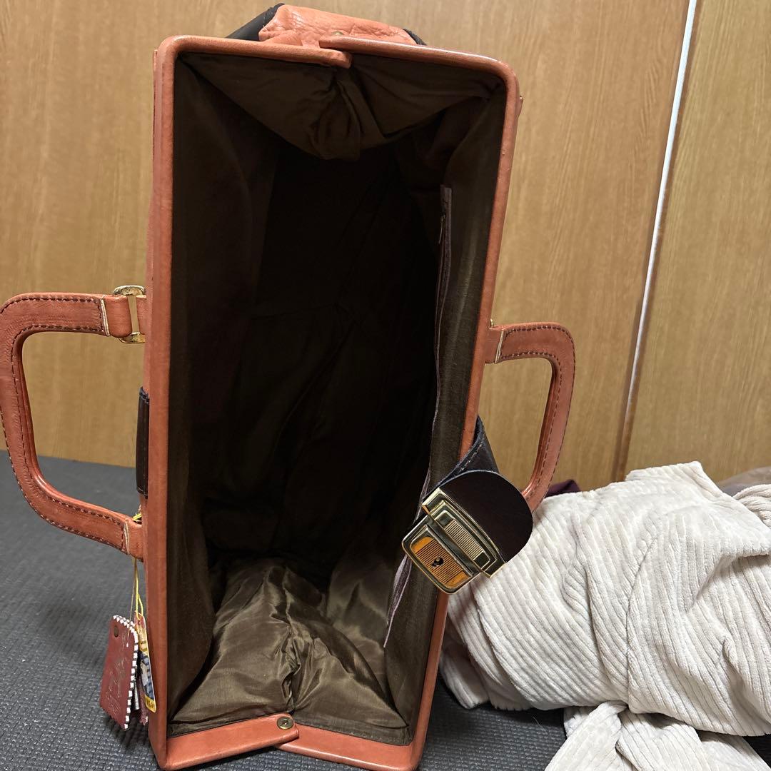 希少【PORTER】初期SOFTISH LINE ボストン茶・黒　⭐︎牛革AL